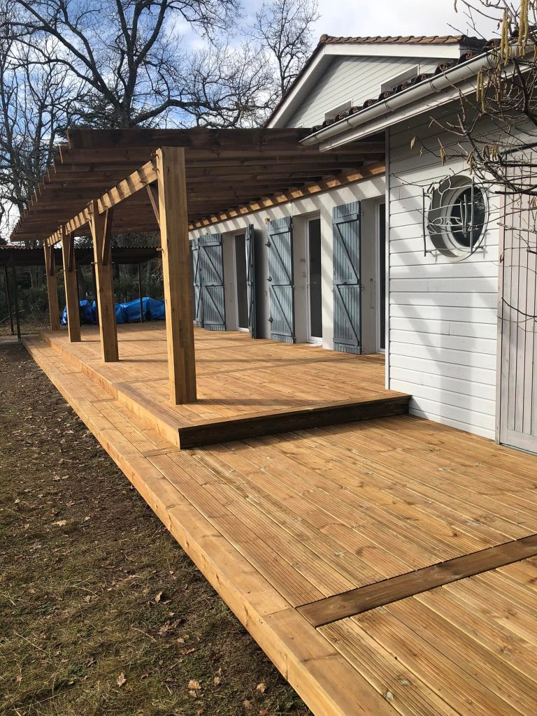 TERRASSE ET PERGOLA BOIS